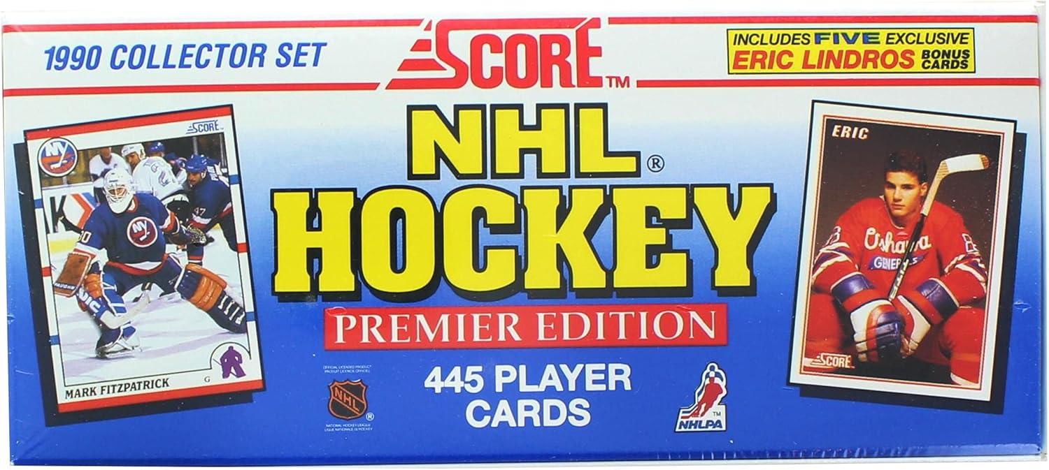 Score NHL 1990-91 Score Hockey Factory Set | 445 Cards