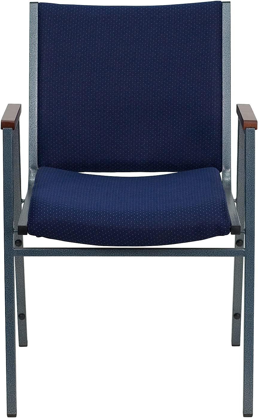 Flash Furniture Aliya Heavy Duty Stack Chair with Arms (Set of 4)