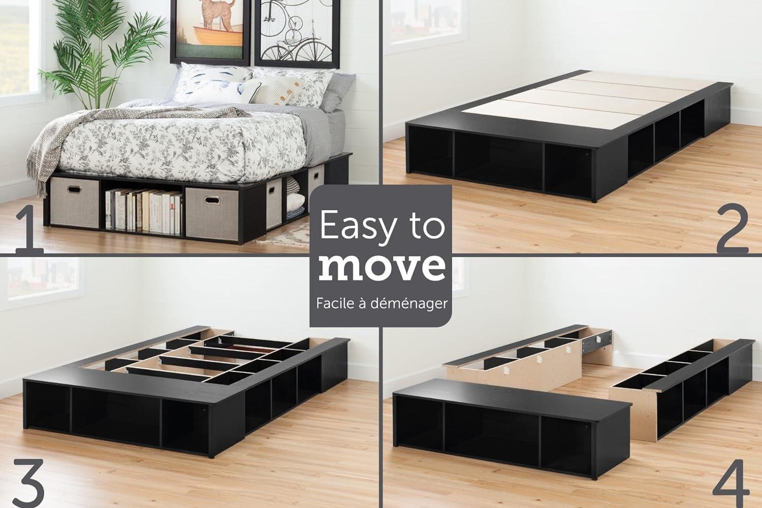 Flexible Storage Platform Bed