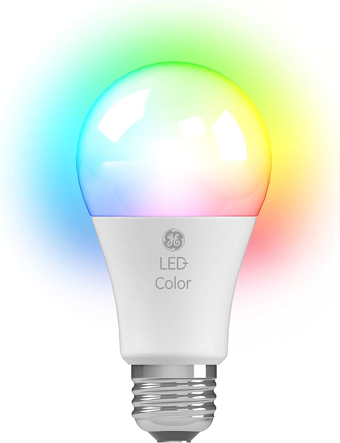 GE 9W Frosted Multi-Color Dimmable LED Bulb with Remote