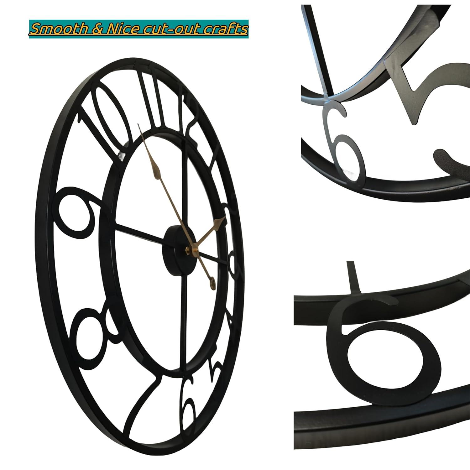 Sorbus Large 16" Numeral Analog Decorative Wall Clock