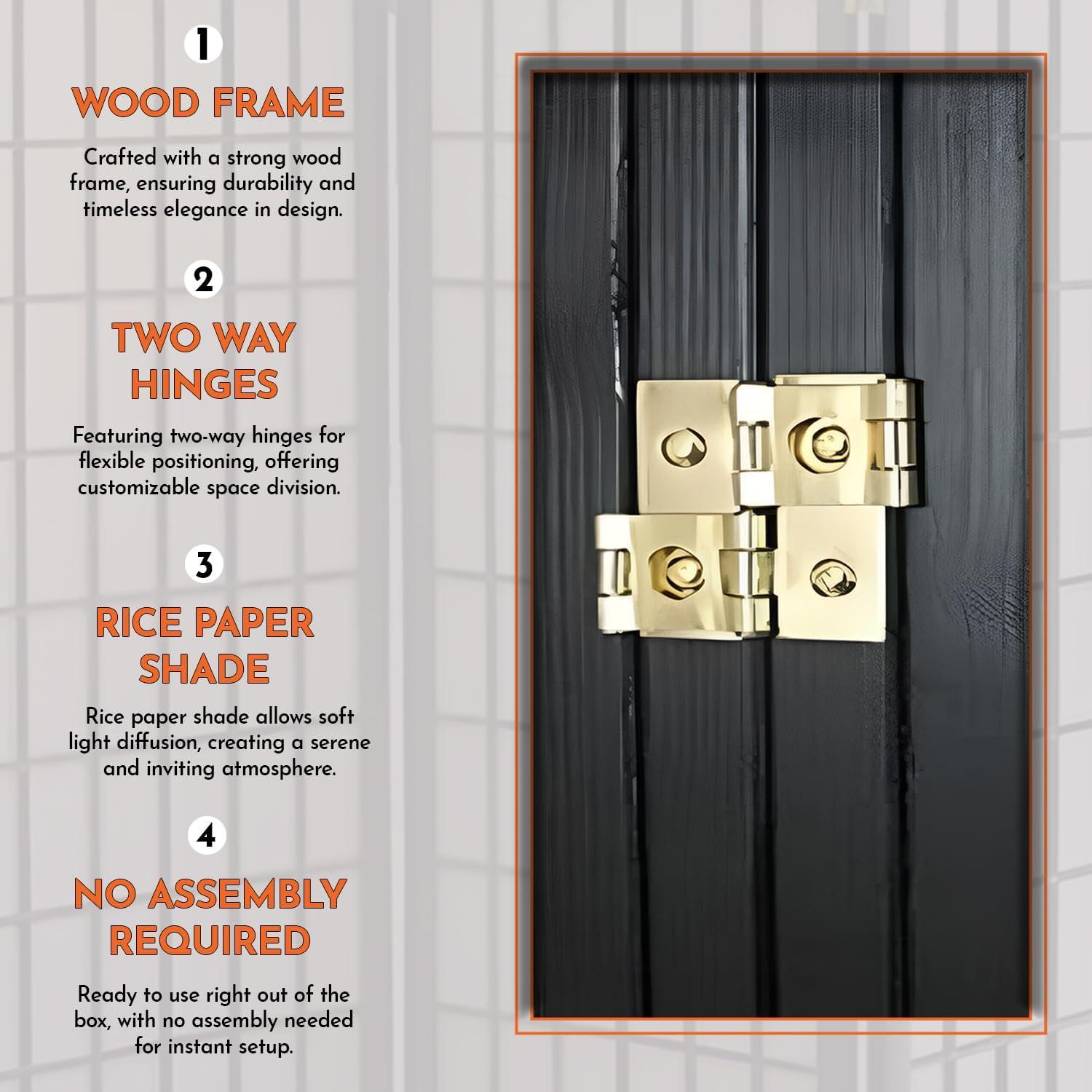 Red Barrel Studio® Niemann 70.5" Tall Room Divider Shoji Style