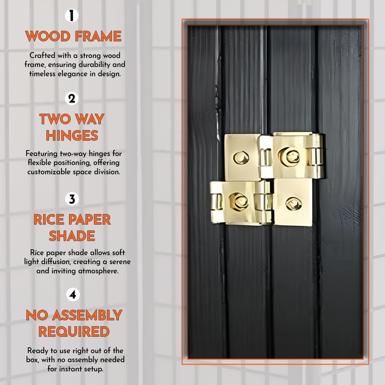 Red Barrel Studio® Niemann 70.5" Tall Room Divider Shoji Style