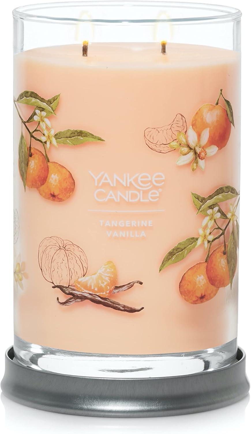 Tangerine Vanilla Scented Soy 20oz Tumbler Candle