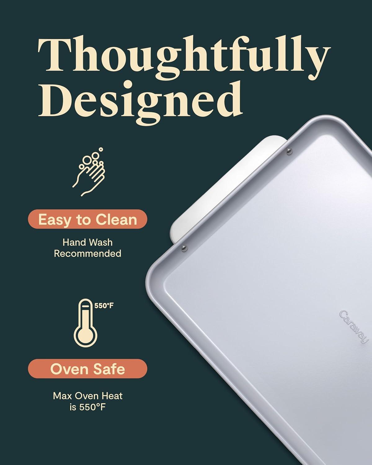 Caraway Home ® Marigold Non-Stick Ceramic Baking Sheet Duo