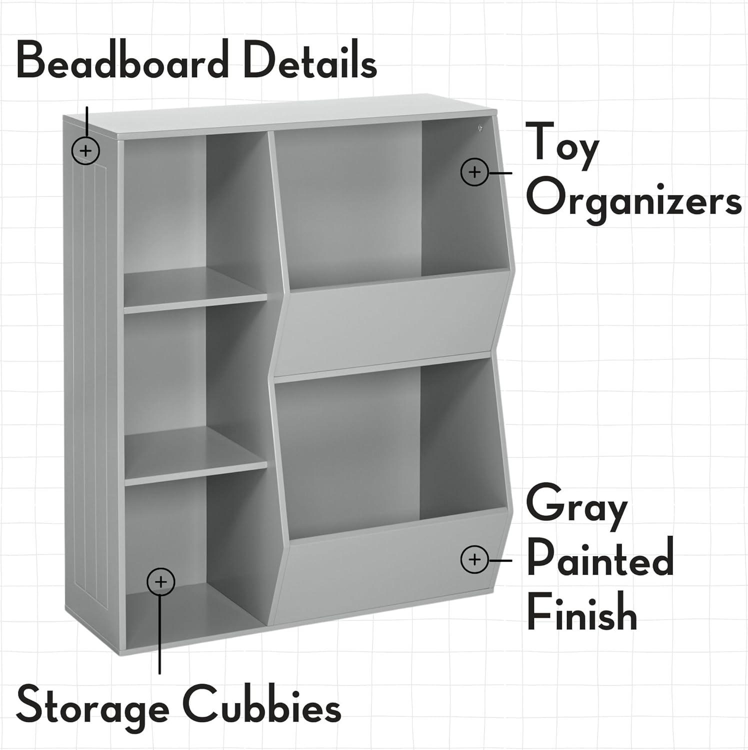 Kids' 3 Cubby with 2 Veggie Bin Floor Cabinet - RiverRidge