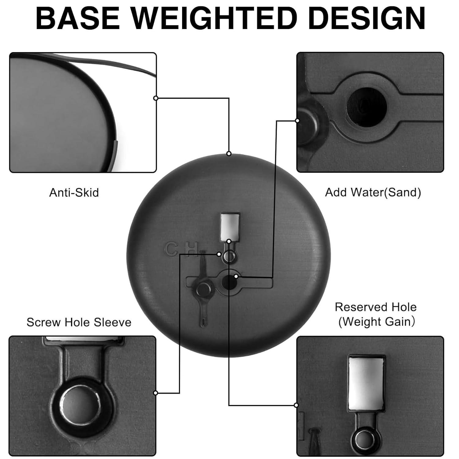 Adjustable Sign Holder Stand 8.5x11 inch,Pedestal Floor Signage Standing Holder with Heavy Duty Base, Aluminum Snap Open Frame Display for Business Restaurant, Mall,Schools-1 Pack