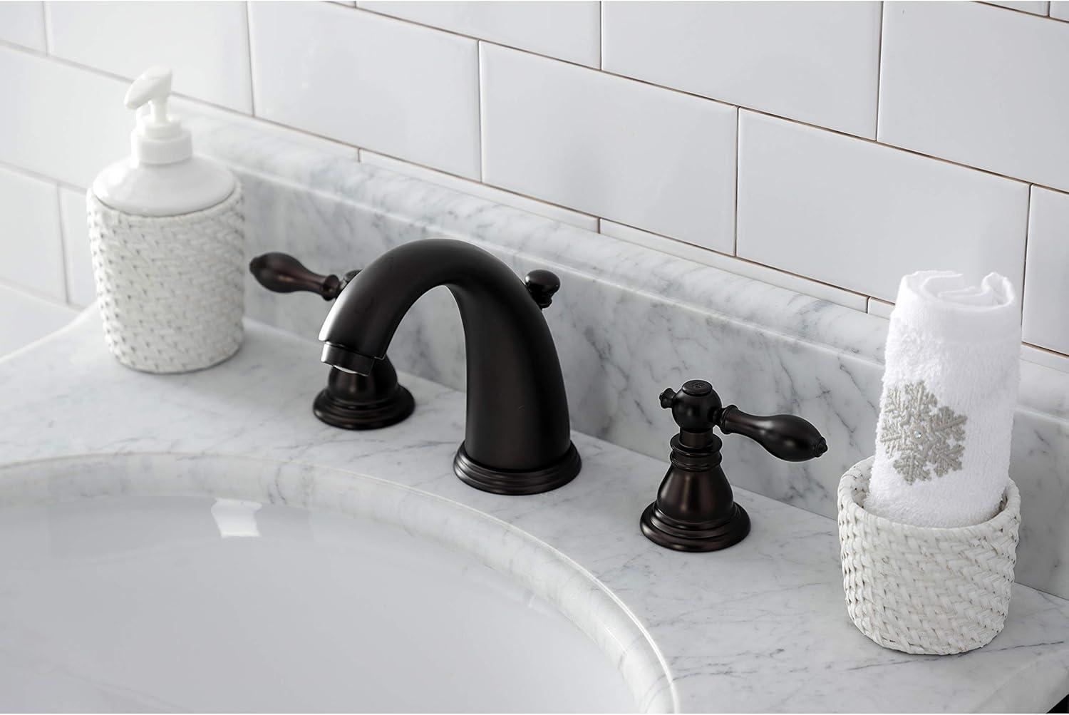 American Classic Widespread Bathroom Faucet with Retail Pop-Up, Oil Rubbed Bronze