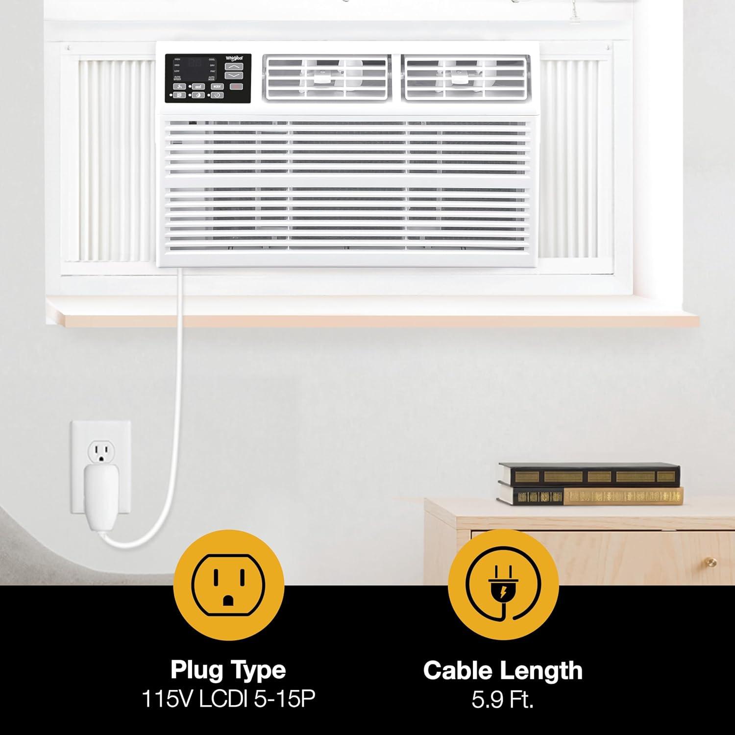 Whirlpool 10000 BTU Energy Star Window Air Conditioner with Remote Included