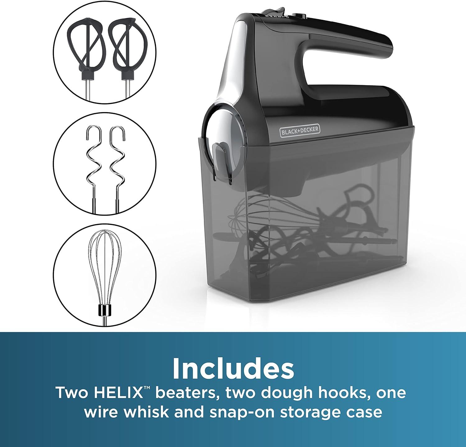 BLACK+DECKER 5 Speed Hand Mixer