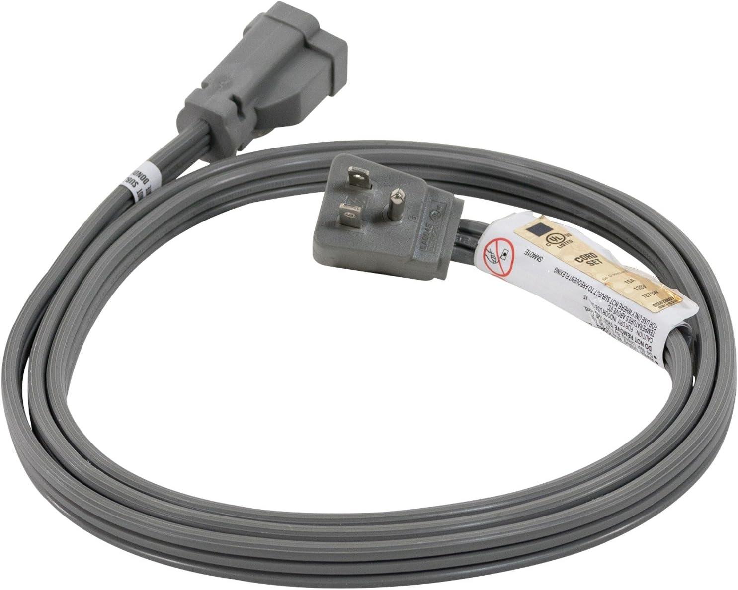 Certified Appliance Accessories® 15-Amp Grounded Appliance Extension Cord, 12ft in Gray, Size: 12 Ft.