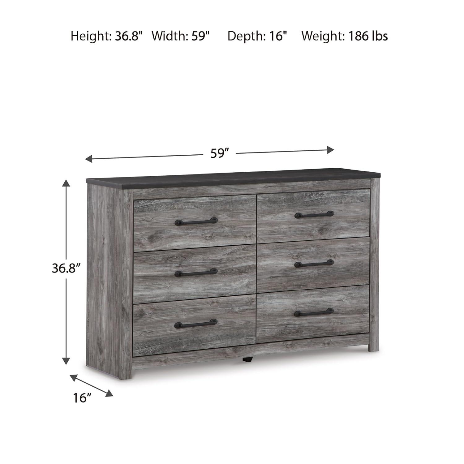Bronyan 6 - Drawer Dresser