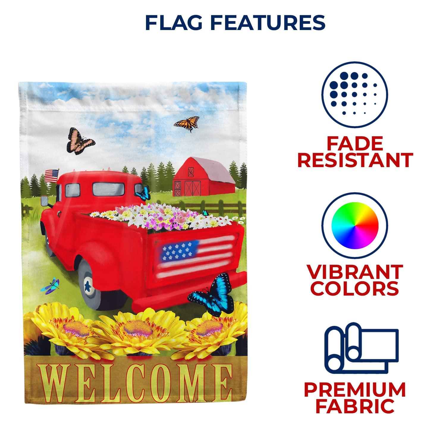 America Forever Flags 12.5" x 18" Polyester Summer Outdoor Flag