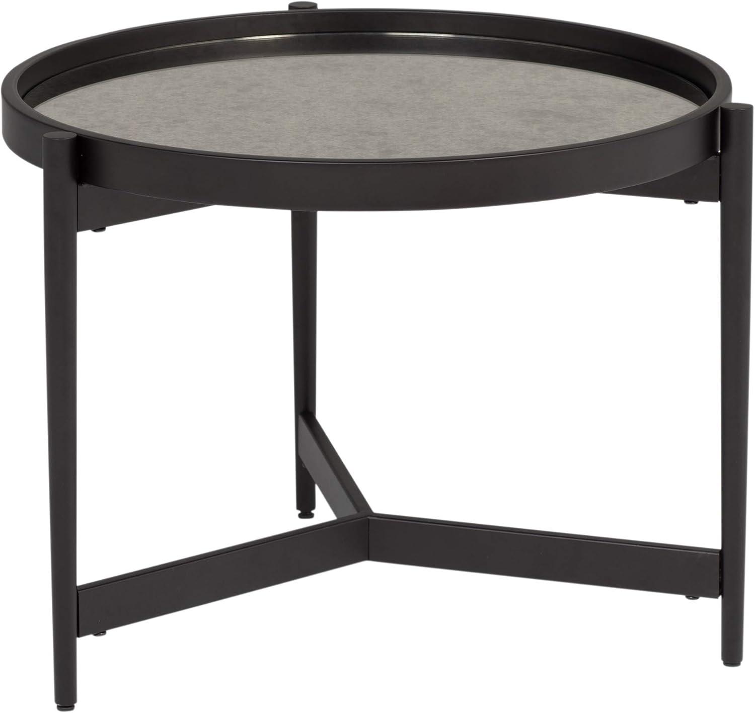 Vassallo Modern Round Tray Table