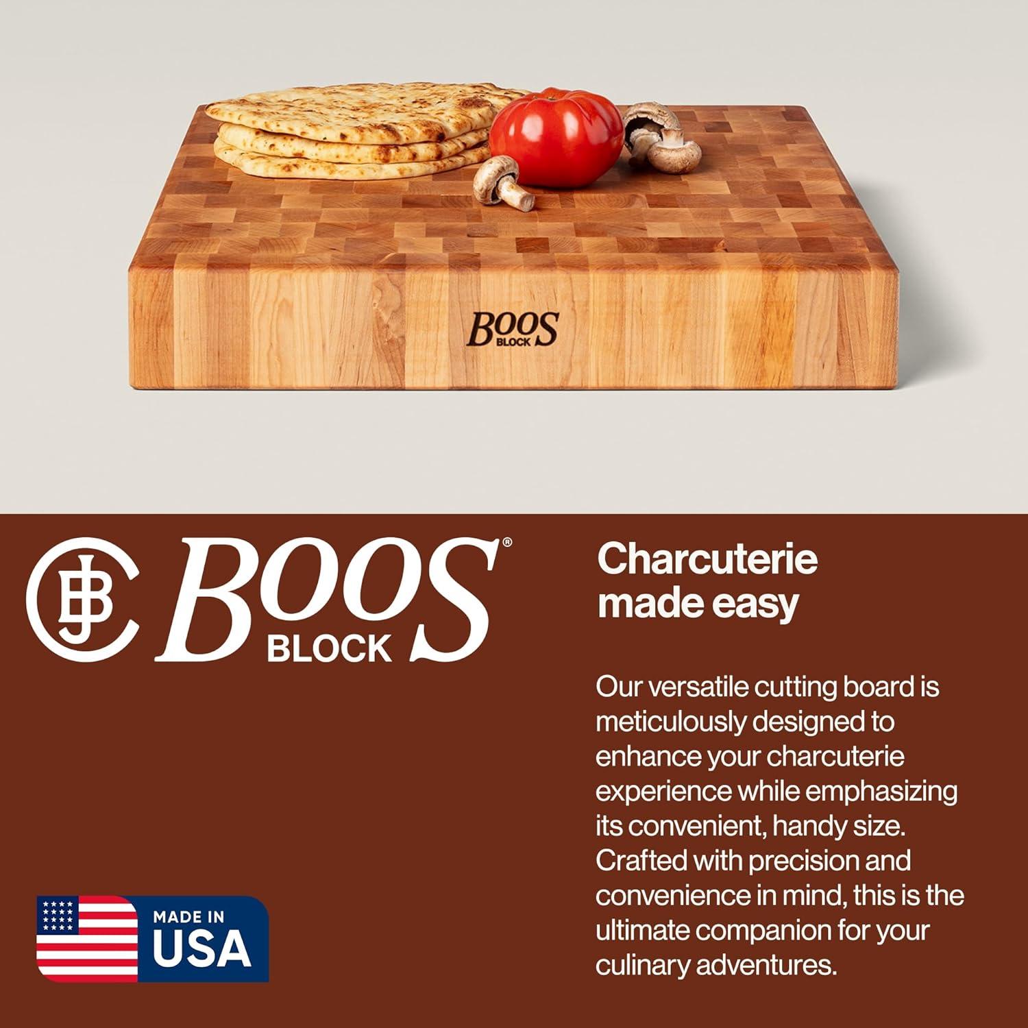 John Boos John Boos Chinese Cutting Board 3" End Grain Reversible