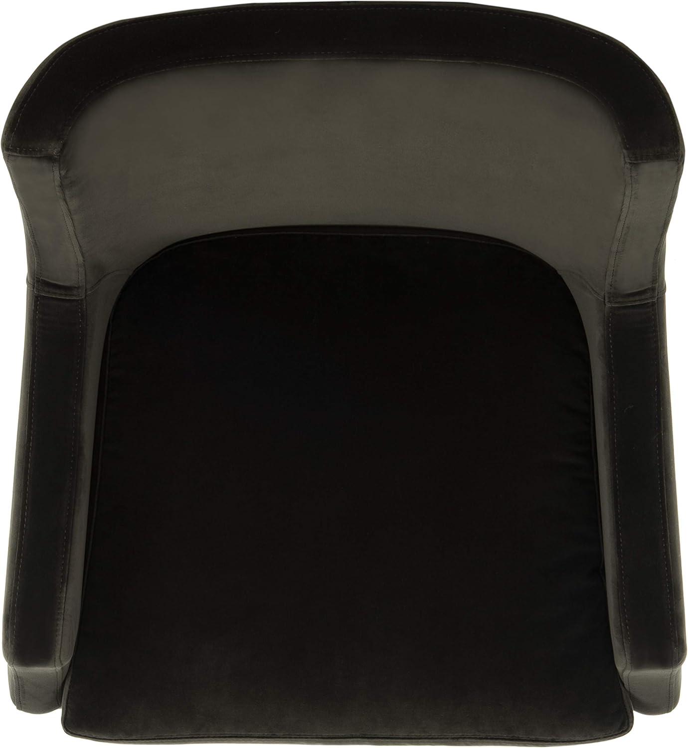 Sicily Velvet Arm Chair - Shale - Safavieh