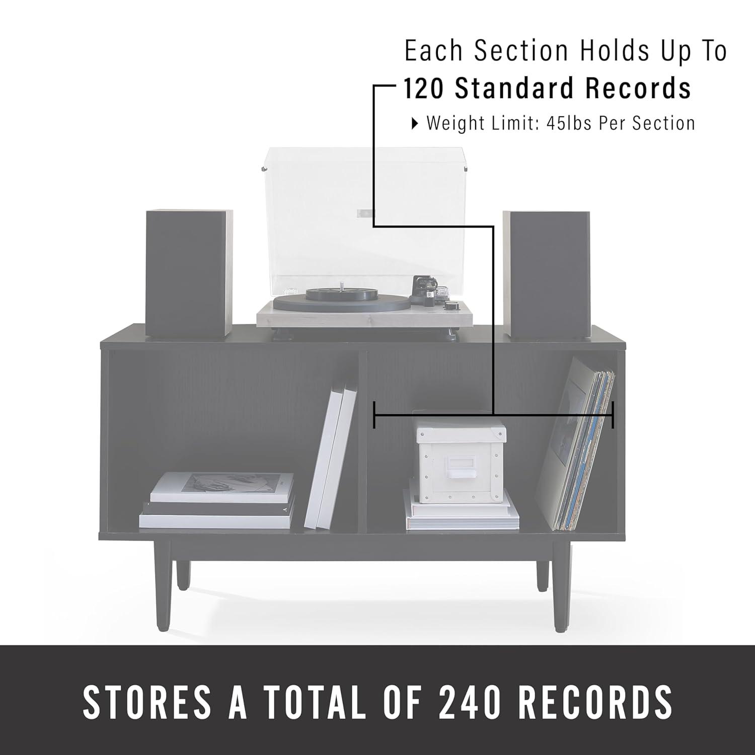 Crosley Liam Record Storage Console