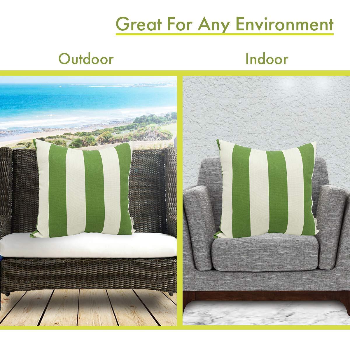 Majestic Home Goods Indoor/Outdoor Reversible Throw Pillow