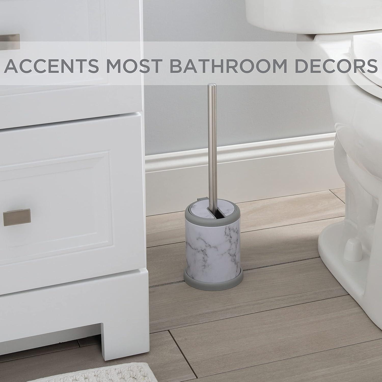 Bath Bliss Bath Bliss Metal Toilet Brush And Holder