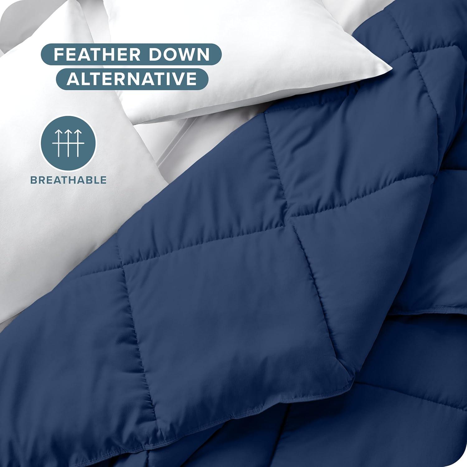 Goose Down Alternative Comforter Duvet Insert by Bare Home