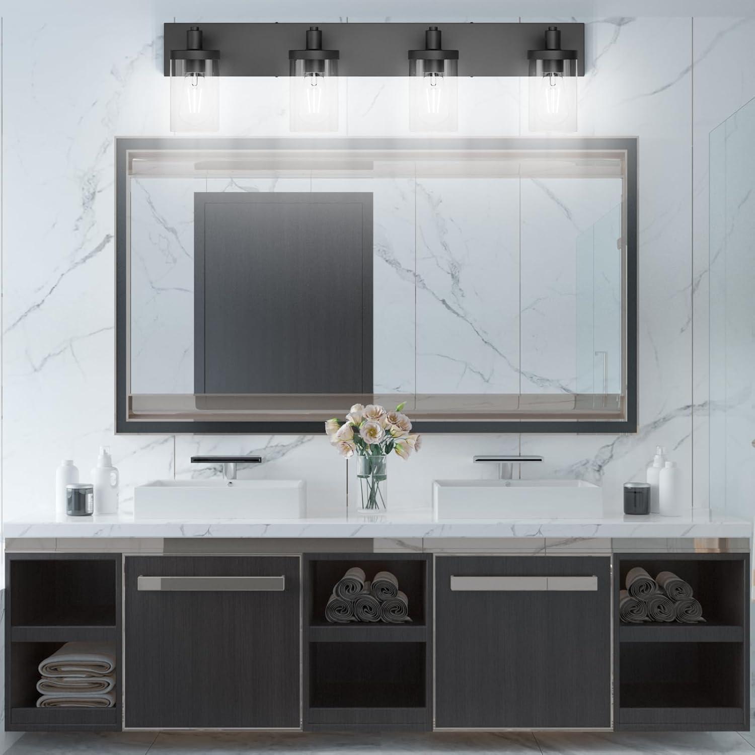 Gracie Oaks Collman 4 - Light Dimmable Vanity Light