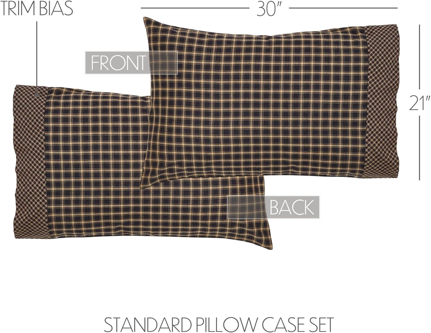 Beckham 100% Cotton Plaid - Set of 2