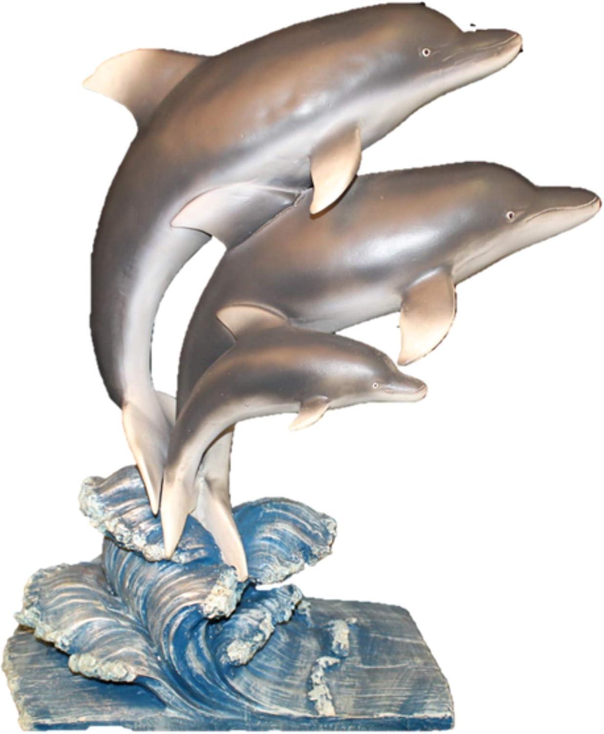 HomeStyles Life's a Beach Jumping Dolphin Statue