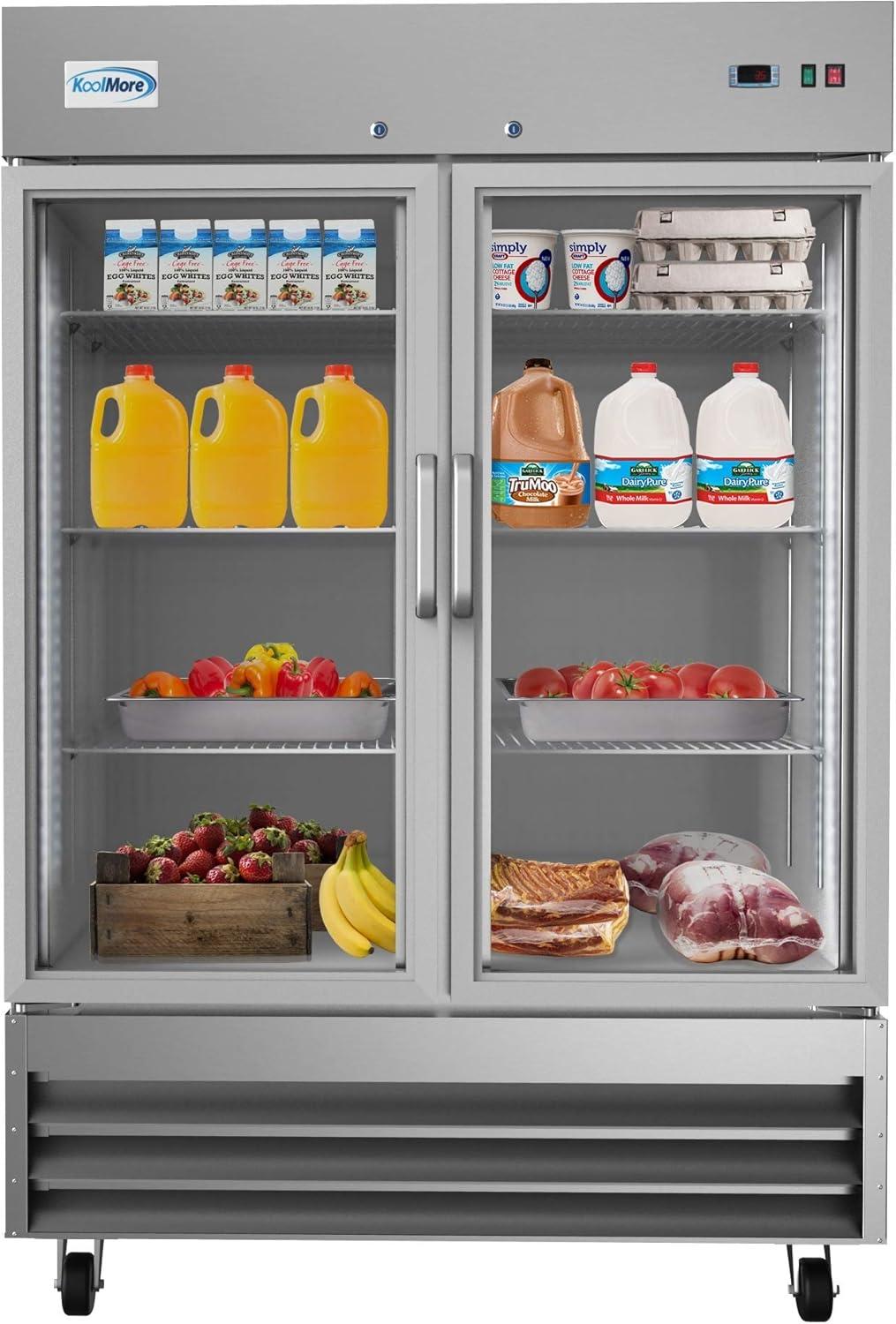 KoolMore 47 Cubic Feet Reach-In Refrigerator - 54''