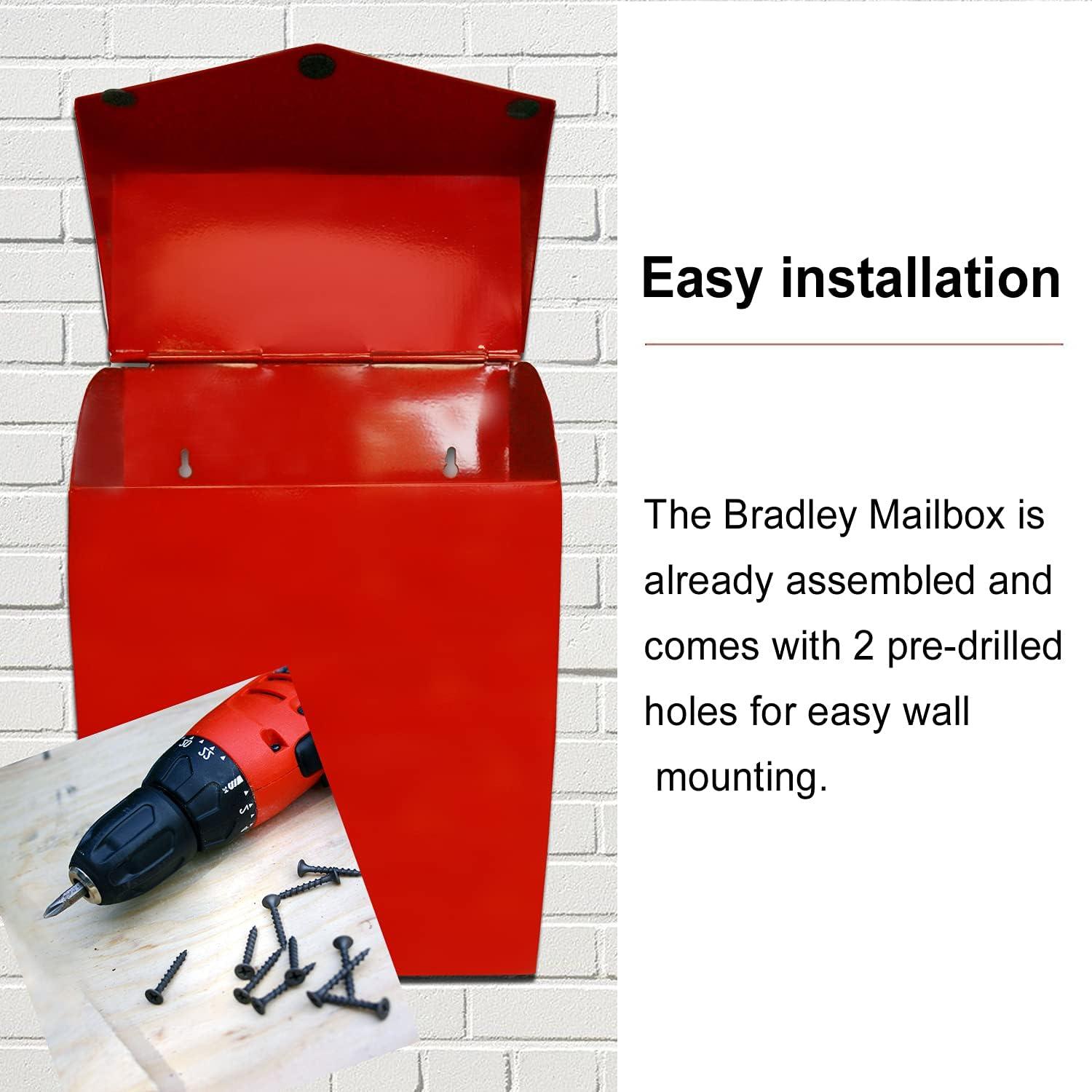 Bradley Wall Mounted Mailbox