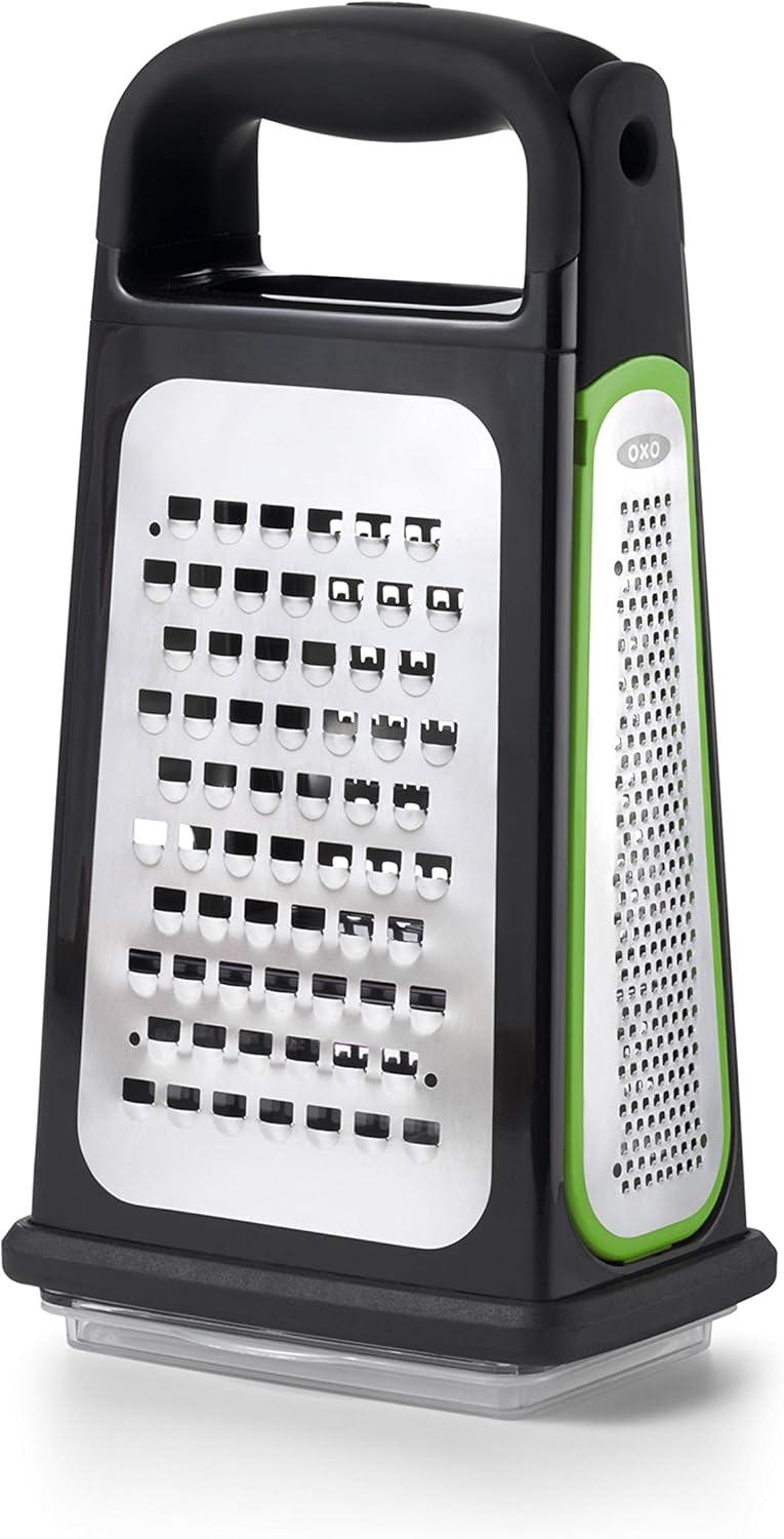 OXO Good Grips Stainless Steel Box Grater with Container