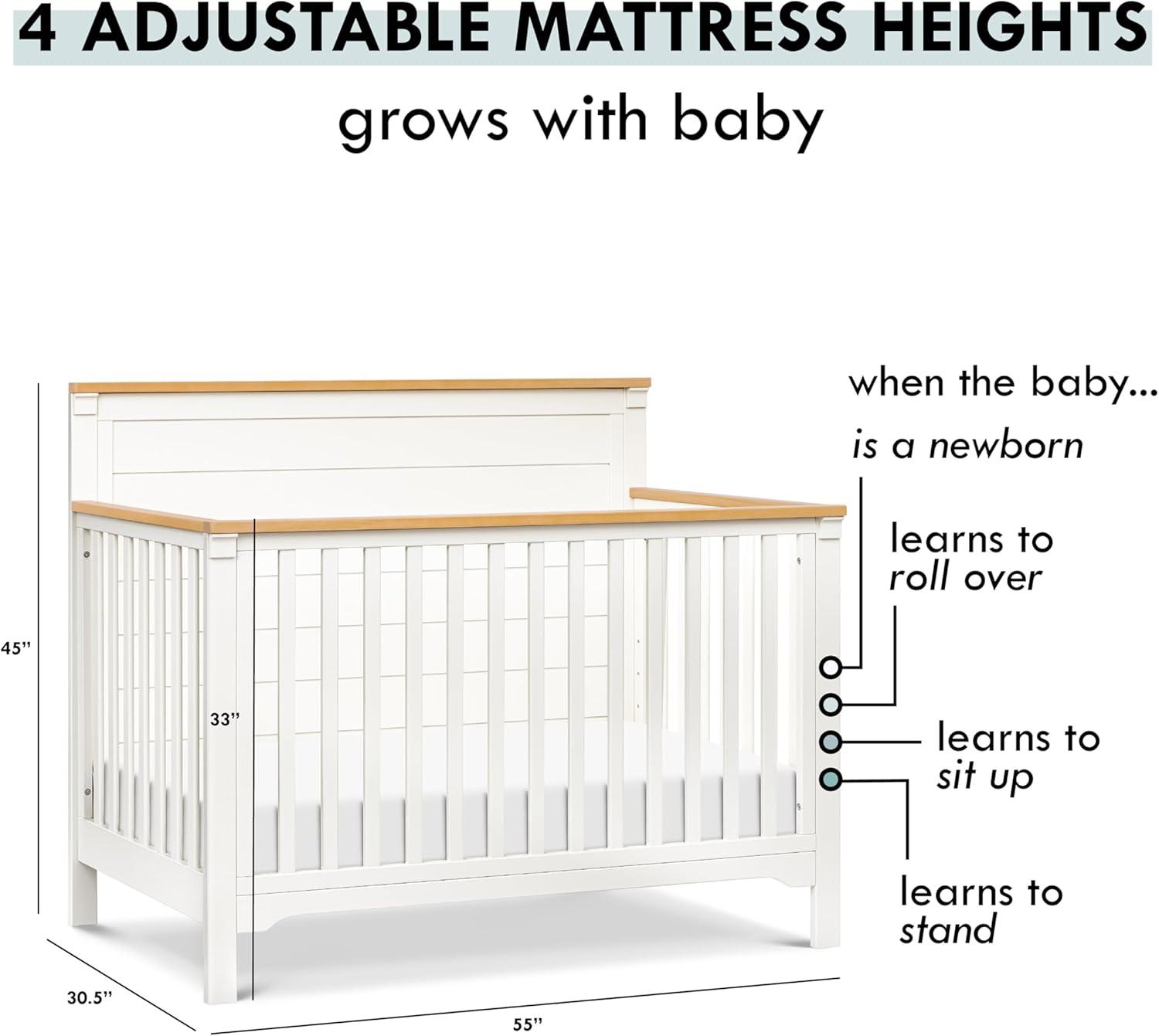 daVinci Shea 4-in-1 Convertible Crib