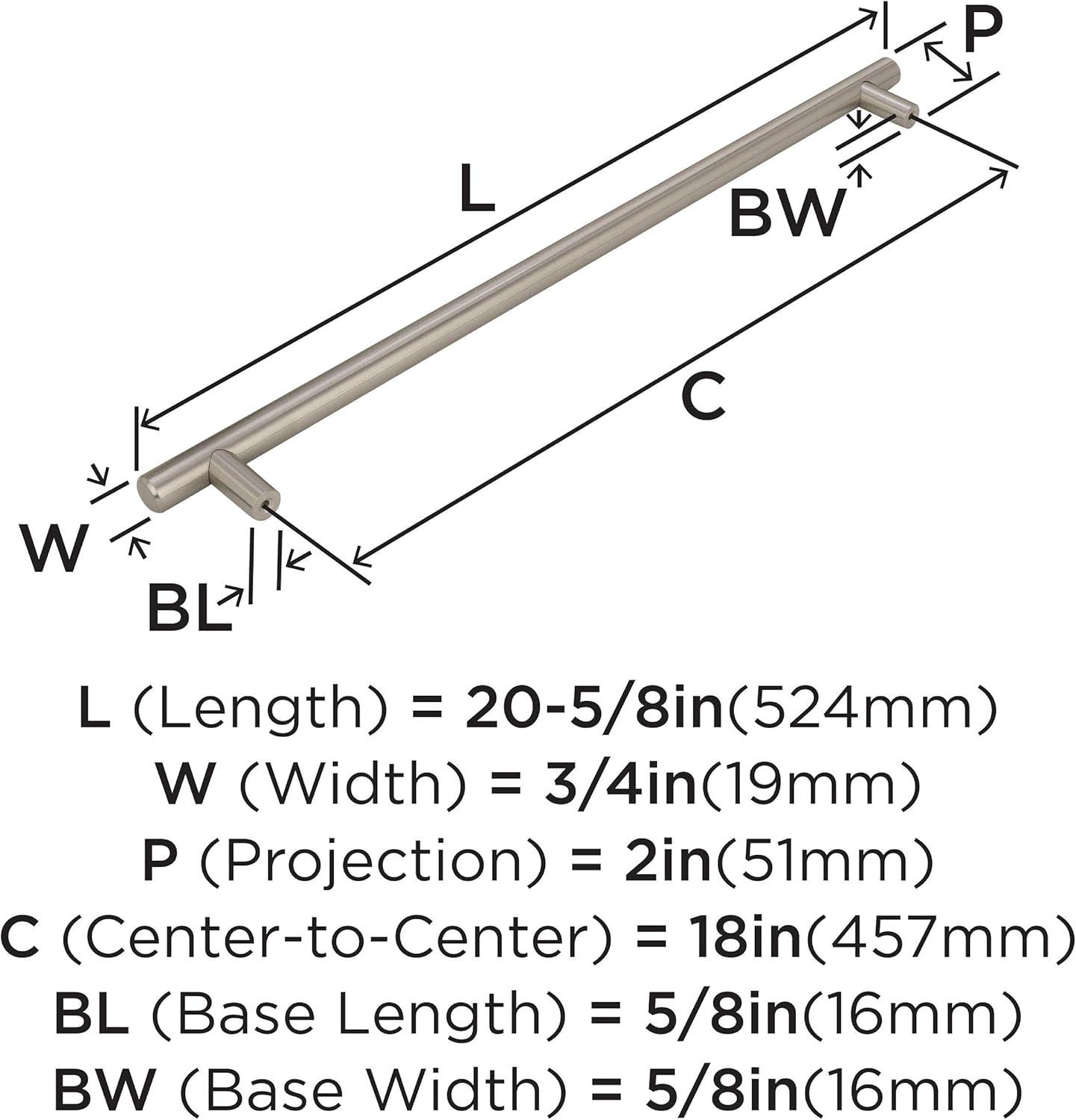 18" Center to Center Bar Pull