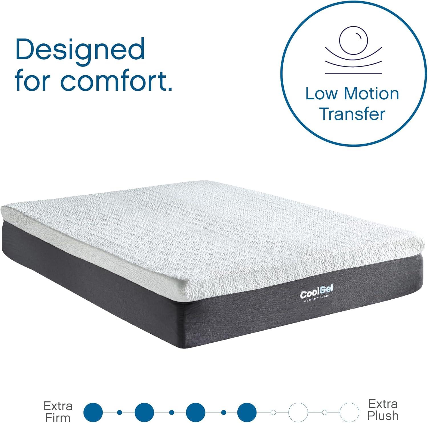 Cool Gel 12" Gel Memory Foam Mattress, Twin