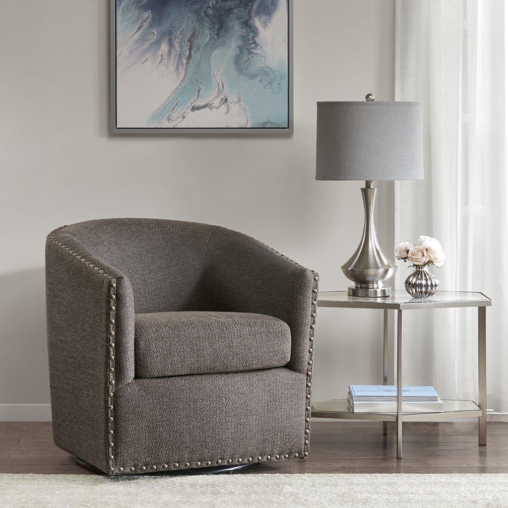 George Oliver Swivel Chair, Barrel Chair, Accent Chair, Living Room Single Chair
