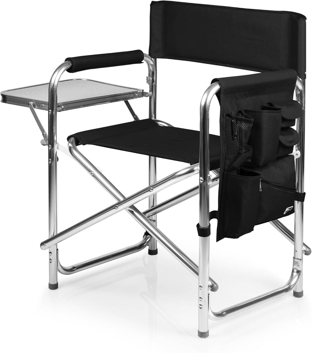 Sports Outdoor Portable Camp Chair with Side Table