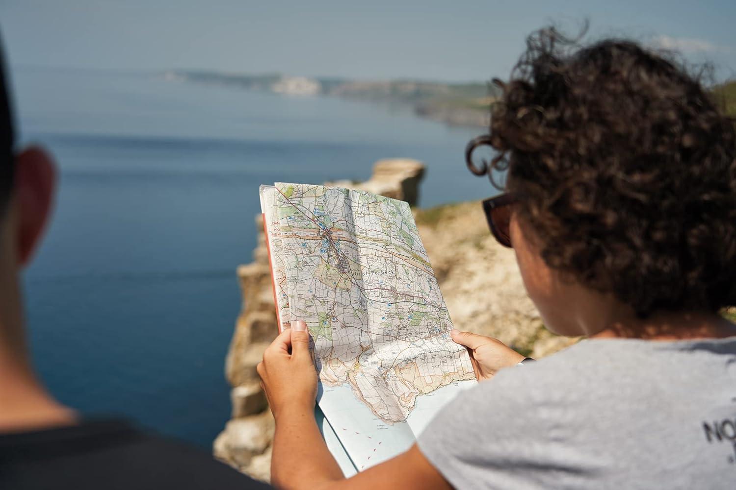 Southern Scotland & Northumberland Folded Sheet Map