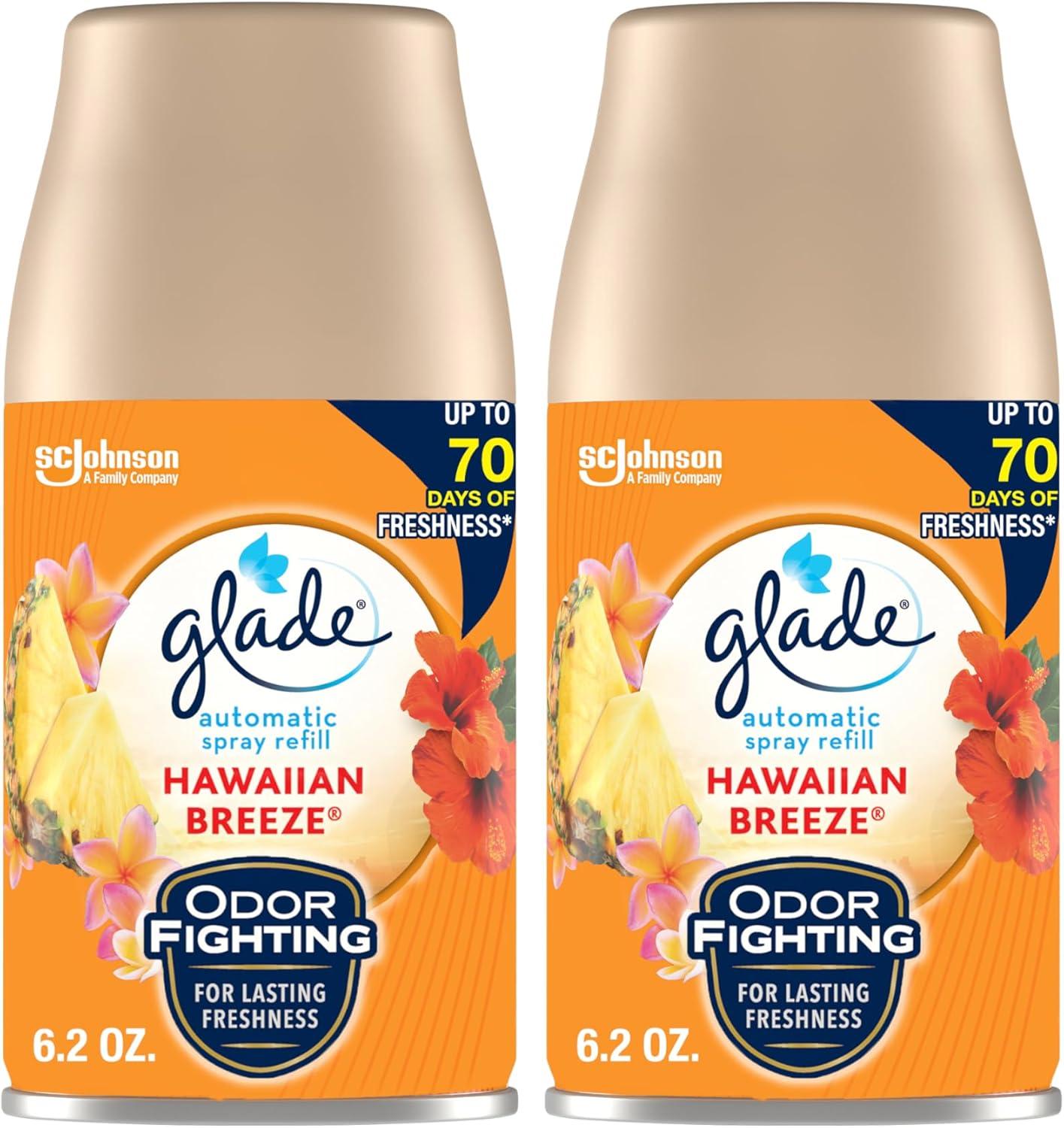 Glade Automatic Spray Air Freshener - Hawaiian Breeze - 12.4oz/2pk