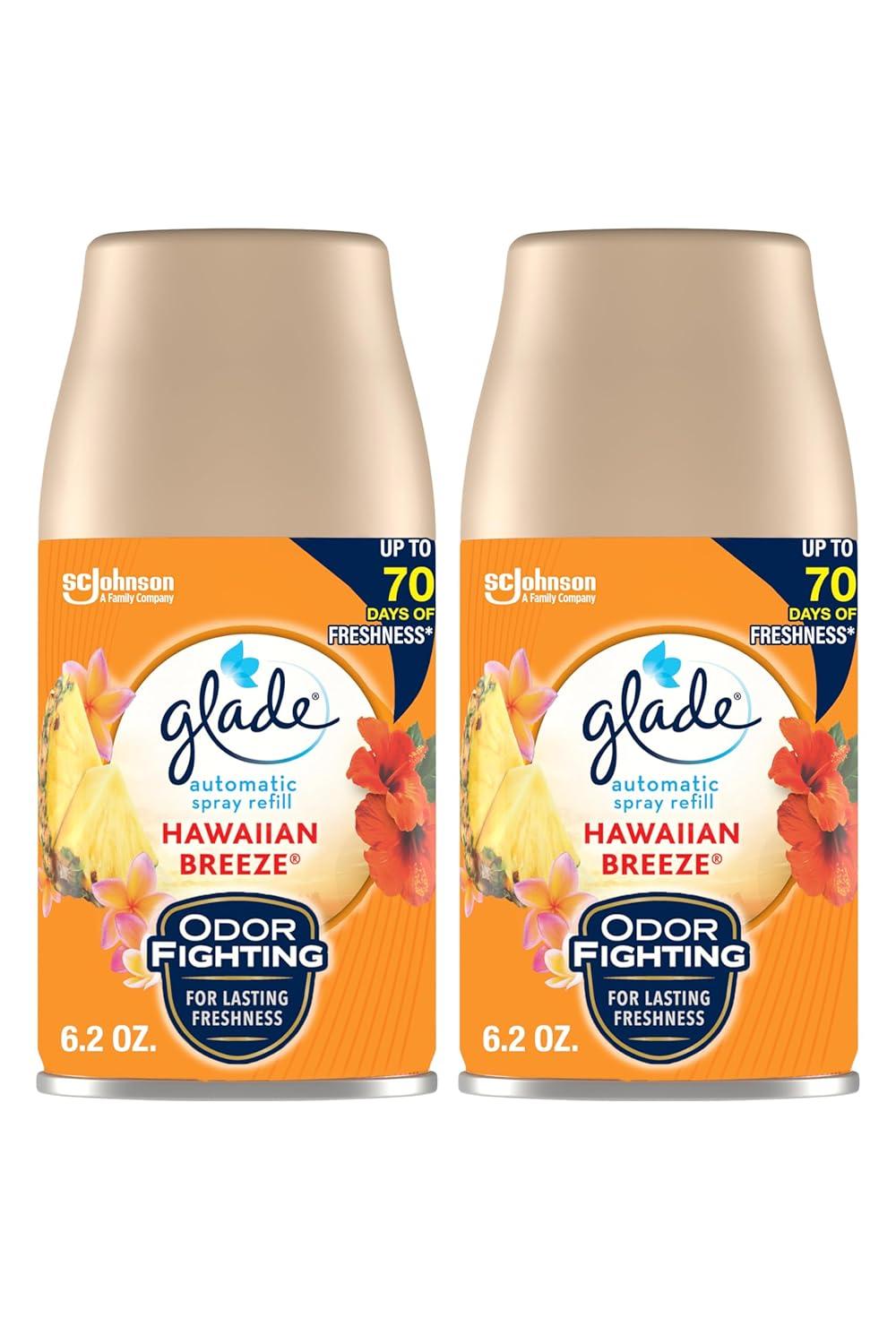 Glade Automatic Spray Air Freshener - Hawaiian Breeze - 12.4oz/2pk