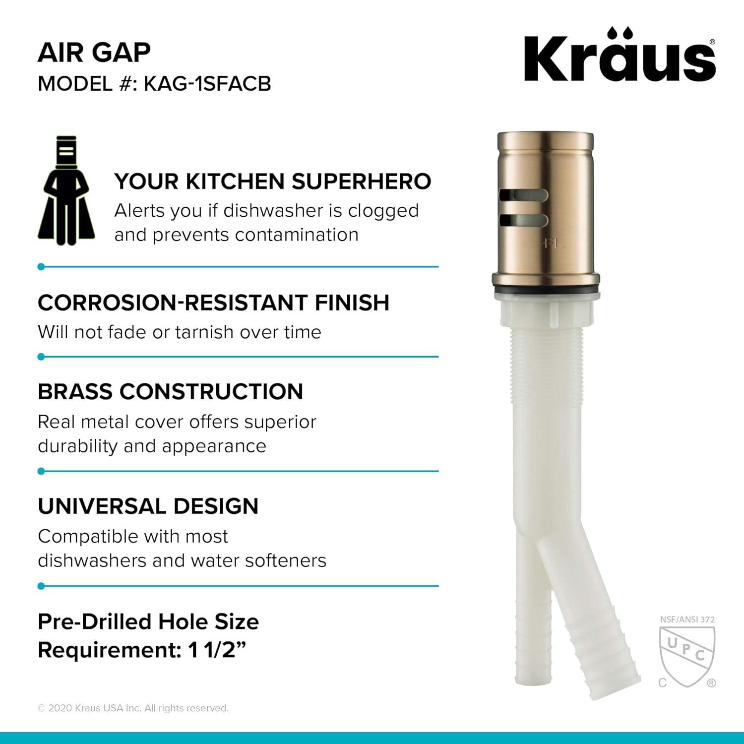 Kraus Air Gap KAG-1SFACB
