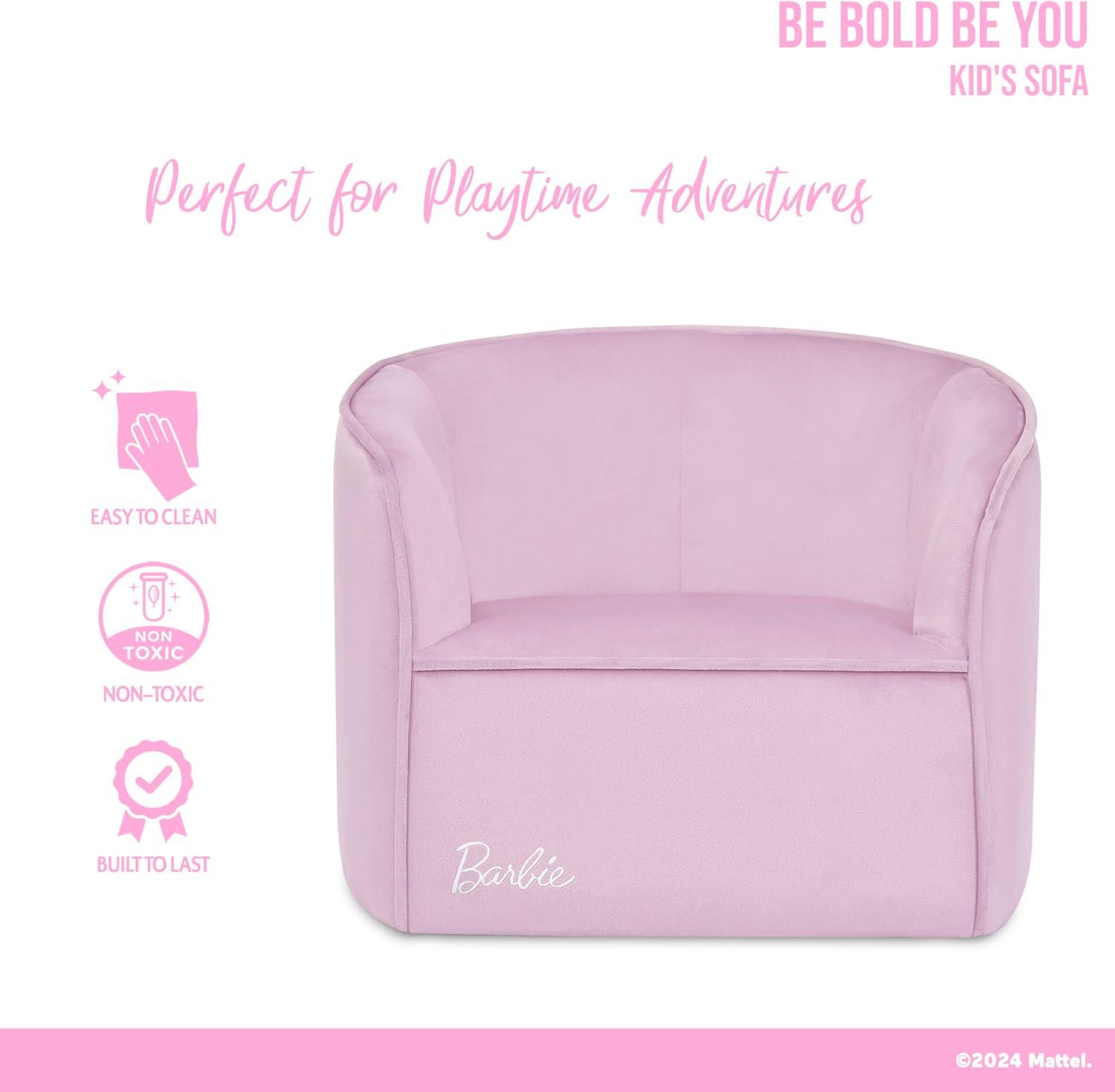 Barbie Be Bold Be You Kid's Sofa