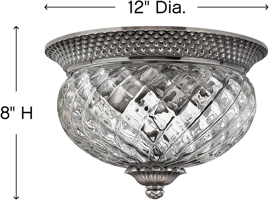 Hinkley Lighting - Plantation - 2 Light Small Flush Mount in Traditional-Glam