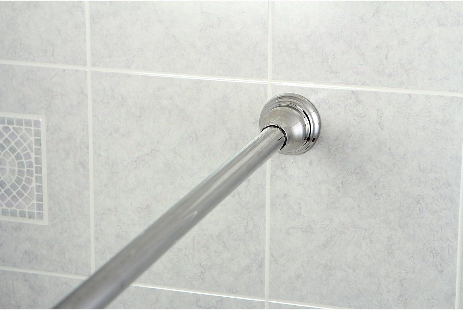 Kingston Brass Sr11 Americana 72" Tension Shower Rod - Chrome