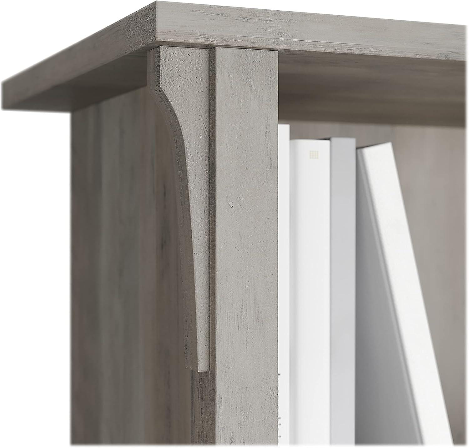 Khadesha 5 Shelf 63" Standard Bookcase