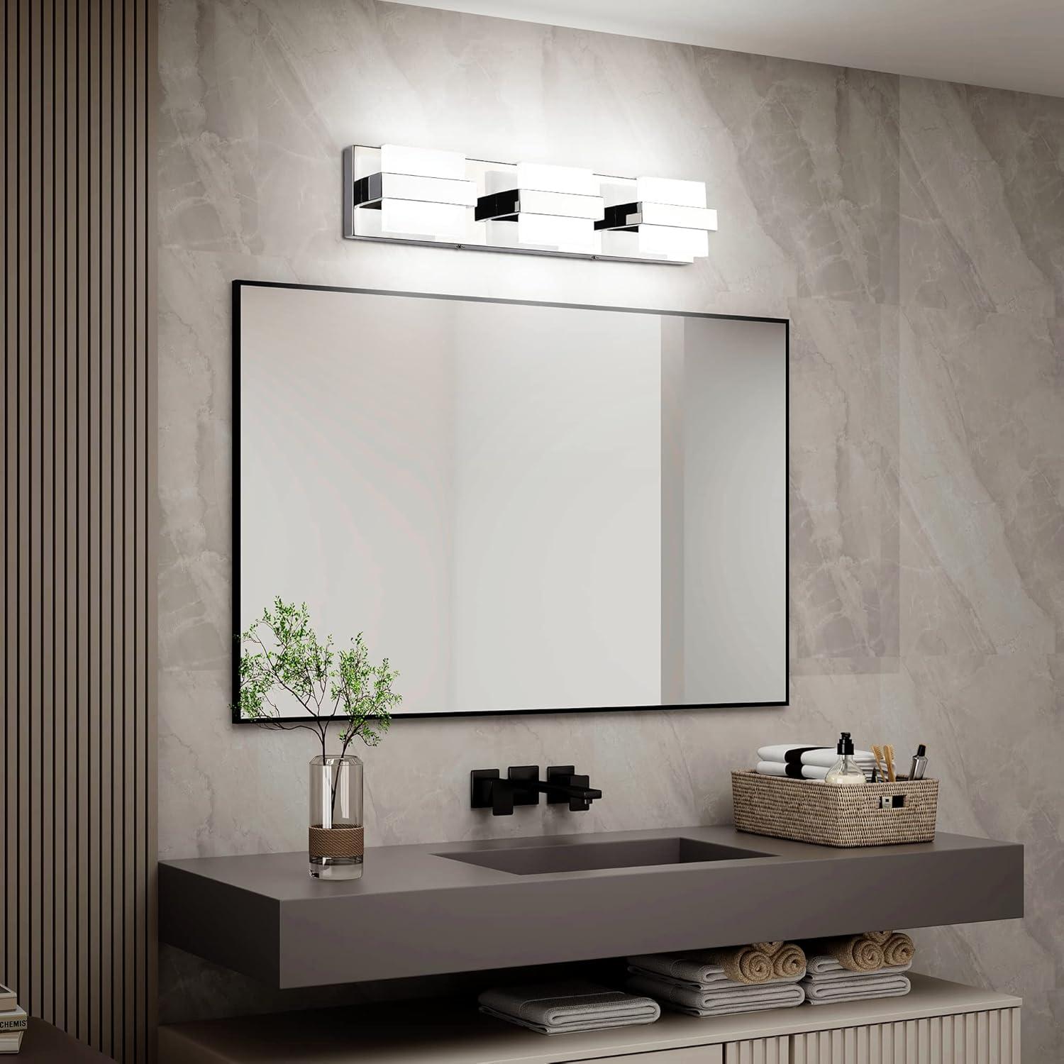 3 - Light Dimmable LED Vanity Light