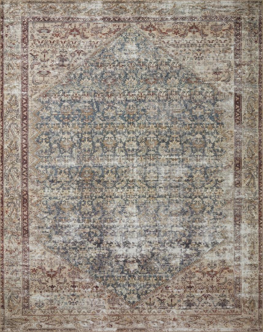 Amber Lewis x Loloi Georgie Teal / Antique Area Rug