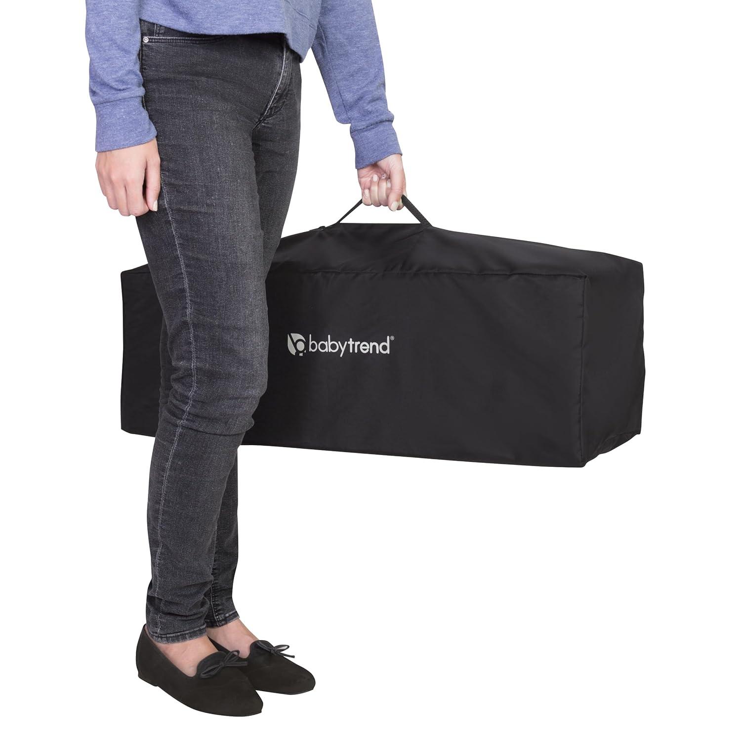 Baby Trend Portable Playard with Bassinet - Twinkle Lime