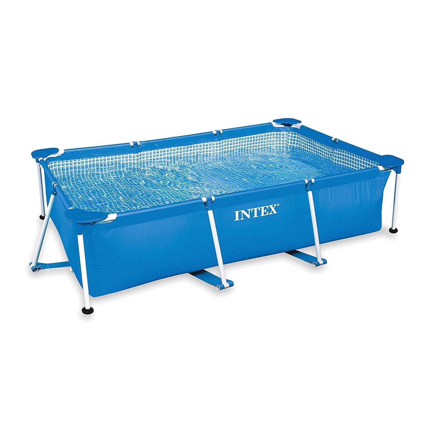 Intex New Intex Rectangular Frame Above Ground Swimming Pool