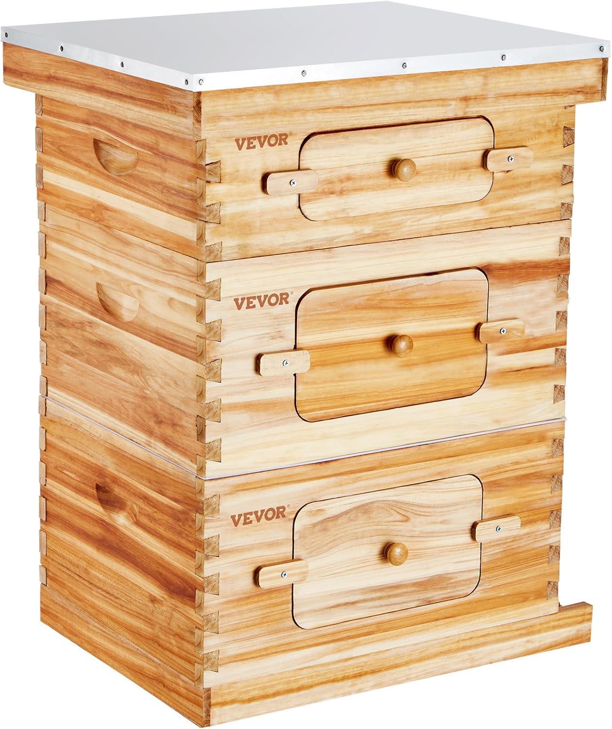 VEVOR VEVOR Bee Hive 30 Frame Bee Hives Starter Kit