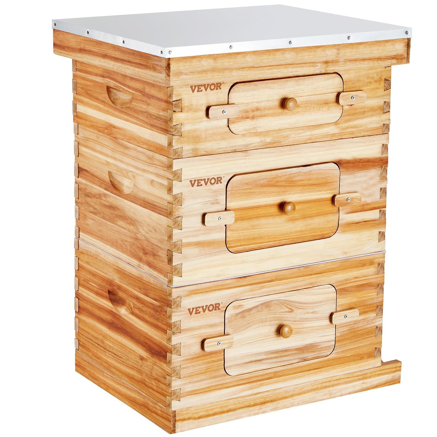 VEVOR VEVOR Bee Hive 30 Frame Bee Hives Starter Kit