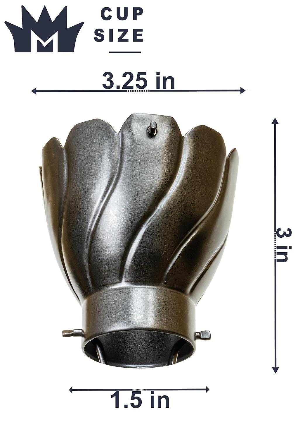 Monarch Rain Chains Aluminum Akira Rain Chain Replacement Downspout for Gutters